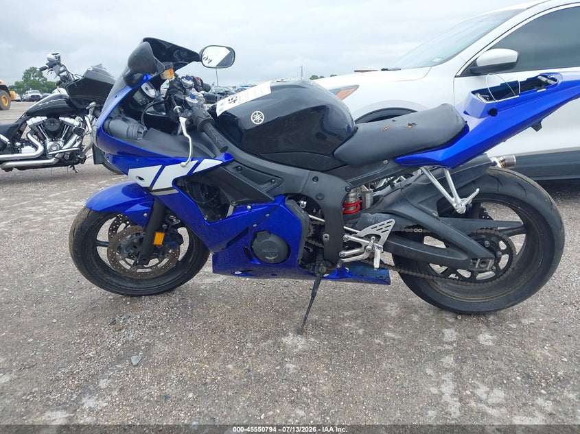 2006 Yamaha Yzfr6 L VIN: JYARJ06E86A032328 Lot: 45550794