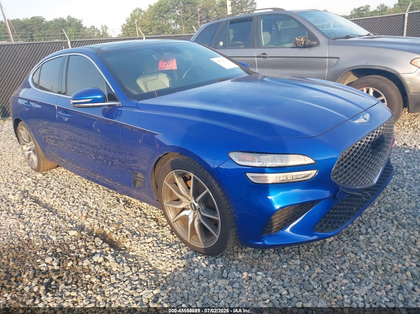 Vin: kmtg34ta7nu102673, lot: 46049112, genesis g70 2.0t rwd 2022 img_1