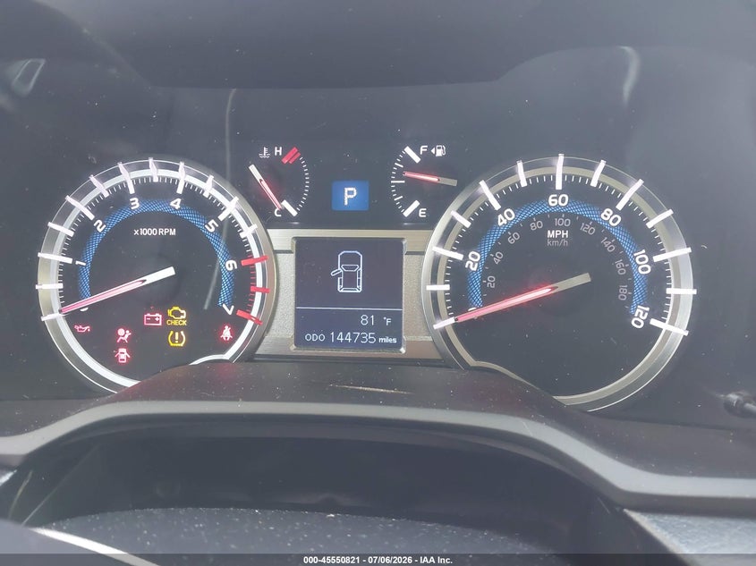 2019 Toyota 4Runner Trd Off Road Premium VIN: JTEBU5JR2K5698863 Lot: 45550821