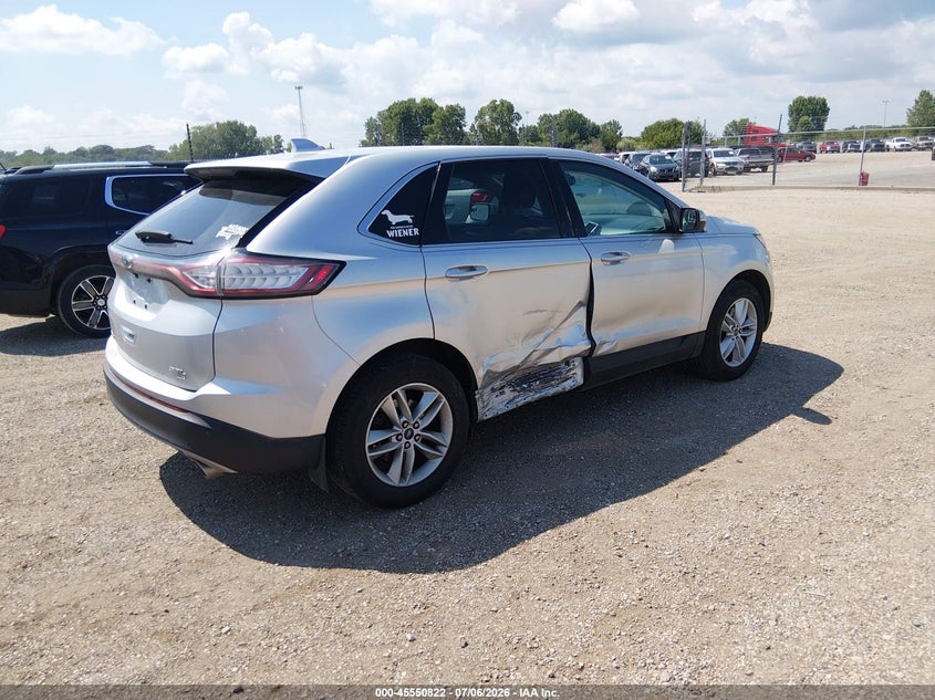 Vin: 2fmtk4j87fbb97531, lot: 46049133, ford edge sel 20154