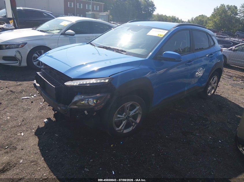 2022 HYUNDAI KONA auction photo 2