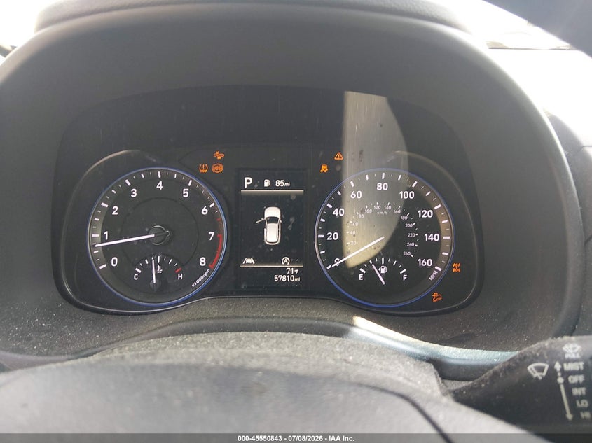 2022 HYUNDAI KONA auction photo 7