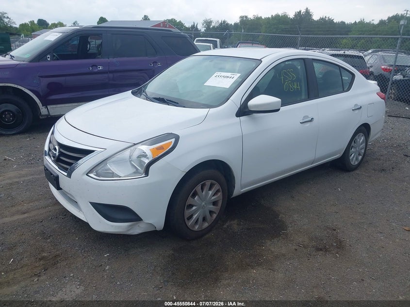 Vin: 3n1cn7ap2jl849590, lot: 46049155, nissan versa 1.6 sv 20182