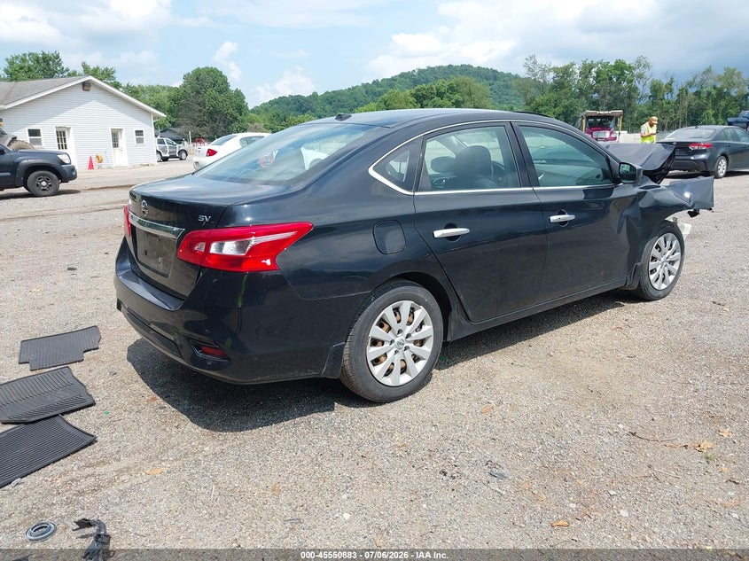 NISSAN SENTRA 2017 VIN 3N1AB7AP0HL650483