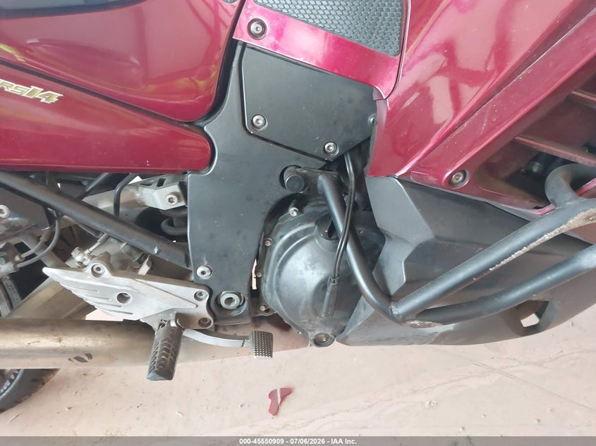 2009 Kawasaki Zg1400 A VIN: JKBZGNA1X9A020051 Lot: 45550909