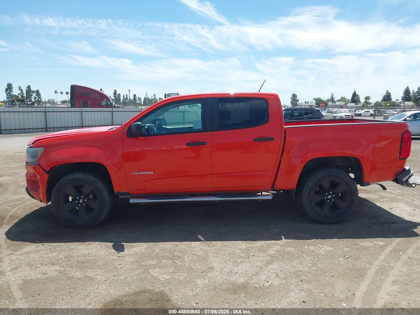 2019 Chevrolet Colorado Wt VIN: 1GCGSBEA5K1118855 Lot: 45550940