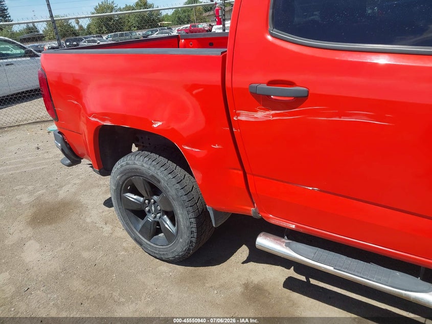 2019 Chevrolet Colorado Wt VIN: 1GCGSBEA5K1118855 Lot: 45550940