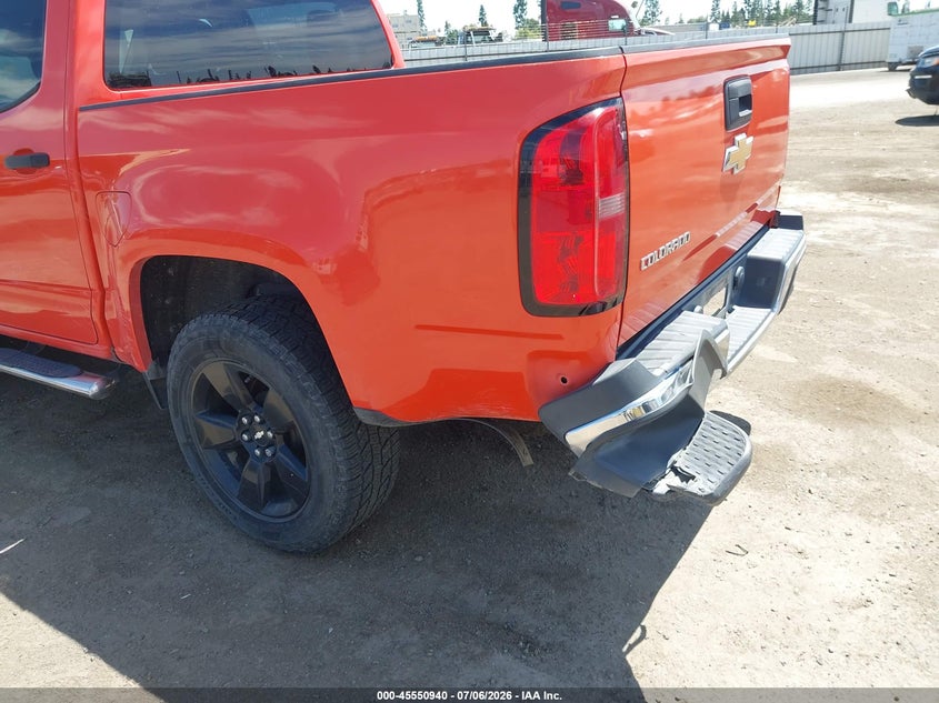 2019 Chevrolet Colorado Wt VIN: 1GCGSBEA5K1118855 Lot: 45550940