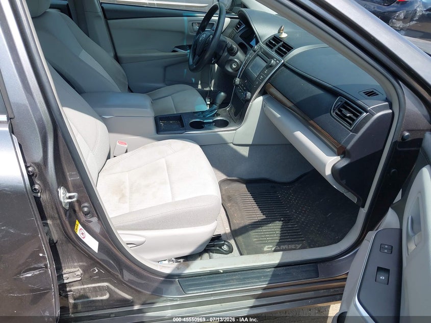 2016 TOYOTA CAMRY auction photo 5