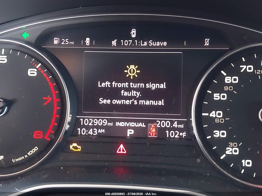 2019 Audi A4 40 Premium/40 Titanium Premium VIN: WAUGMAF49KA057472 Lot: 45550992