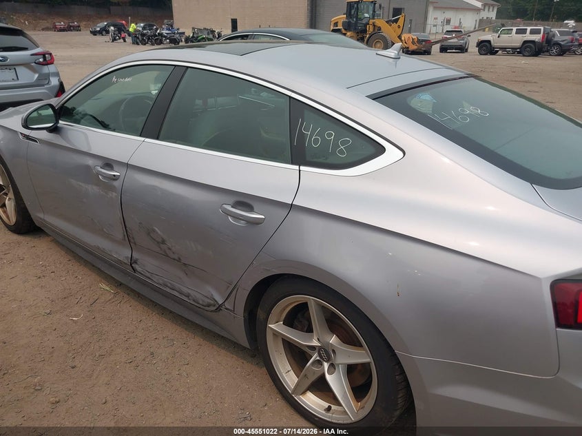 2018 Audi A5 2.0T Premium VIN: WAUFNCF54JA028781 Lot: 45551022