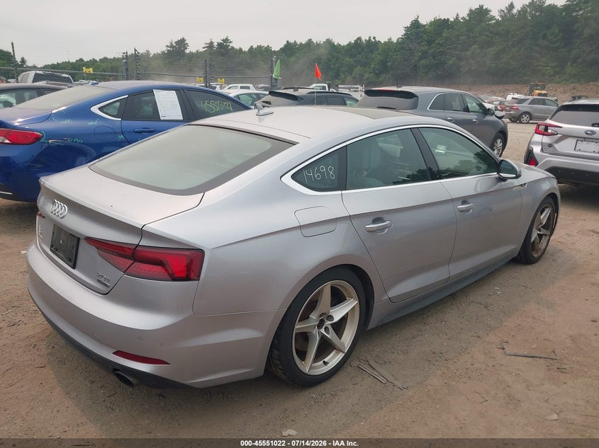 2018 AUDI A5 auction photo 4