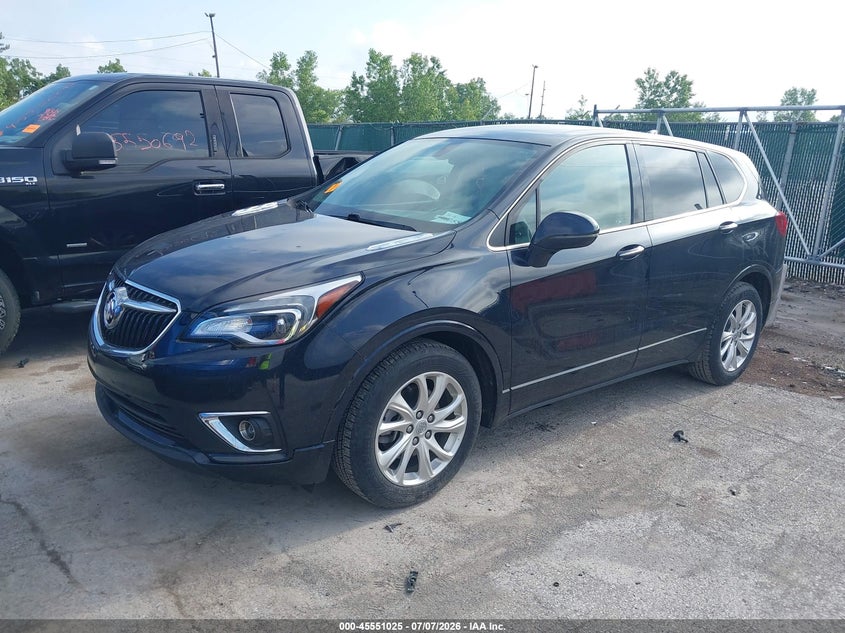 Vin: lrbfxbsaxld083844, lot: 46049336, buick envision fwd preferred 20202