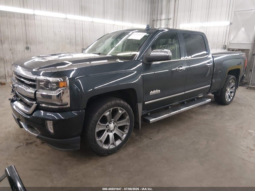 2018 Chevrolet Silverado, Front & Rear, IAAI, VIN 3GCUKTEJ4JG155002 — photo 2