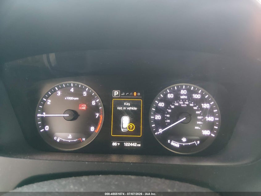 2016 HYUNDAI SONATA auction photo 7
