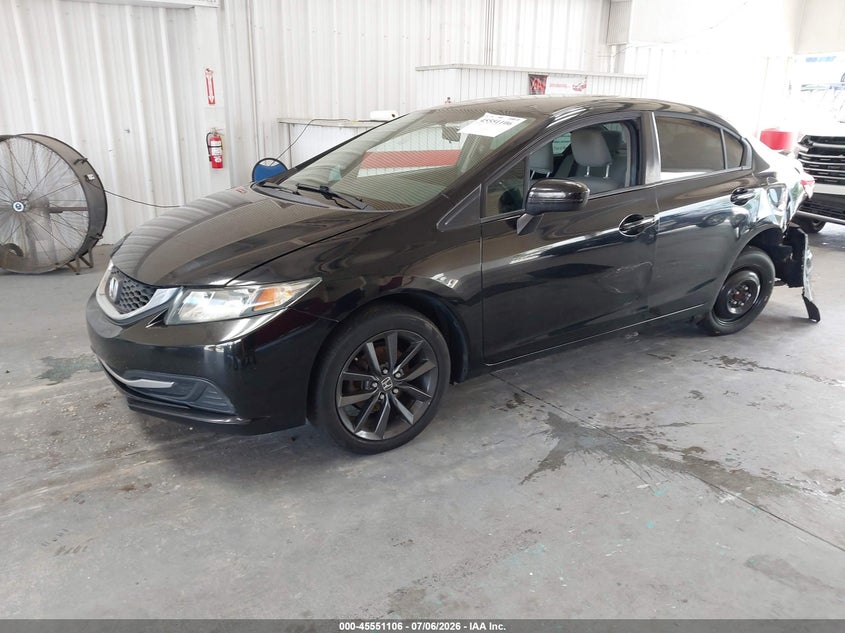 2014 HONDA CIVIC auction photo 2