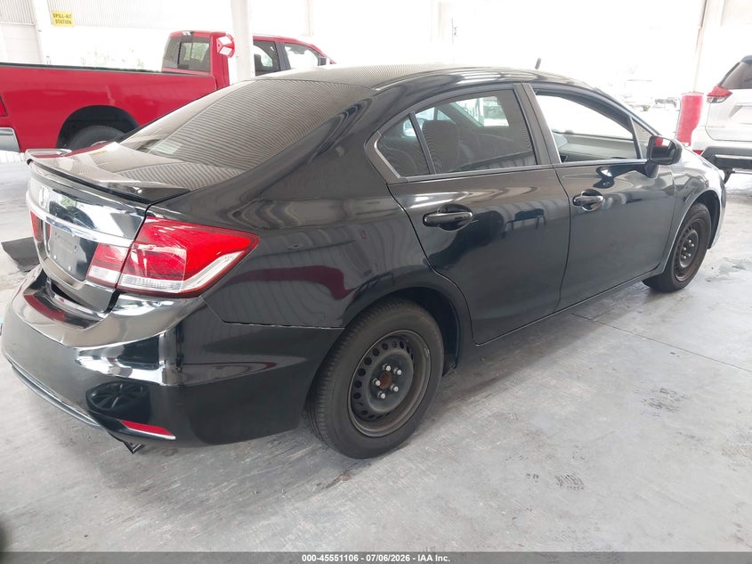 2014 HONDA CIVIC auction photo 4
