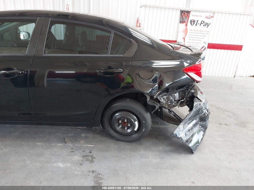 2014 HONDA CIVIC auction photo 6
