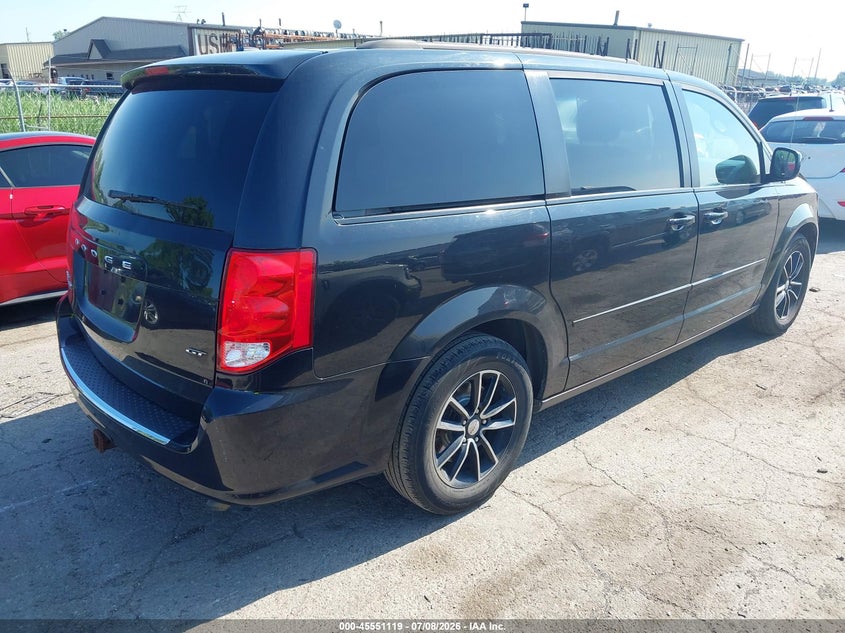 Vin: 2c4rdgeg7hr567642, lot: 46049430, dodge grand caravan gt 20174