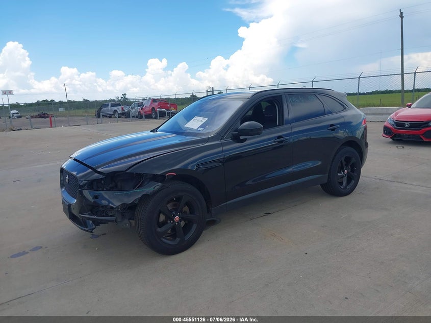 Vin: sadck2fx7ja269667, lot: 46049437, jaguar f-pace 25t prestige 20182