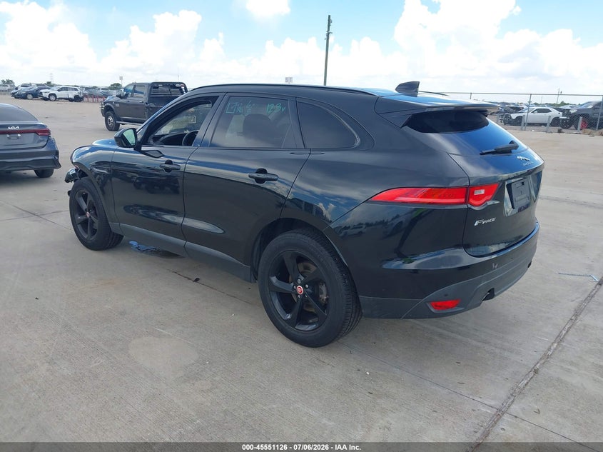 2018 JAGUAR F-PACE auction photo 3