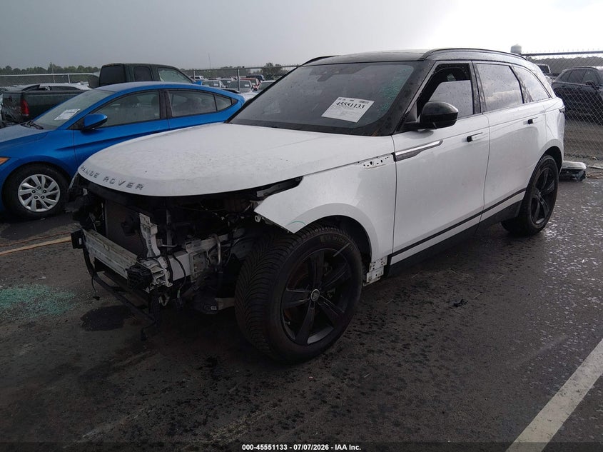 Vin: salyb2rv9ja750864, lot: 46049444, land rover range rover velar p380 s 20182