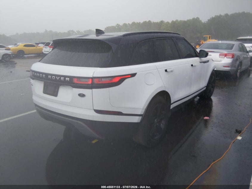 Vin: salyb2rv9ja750864, lot: 46049444, land rover range rover velar p380 s 20184