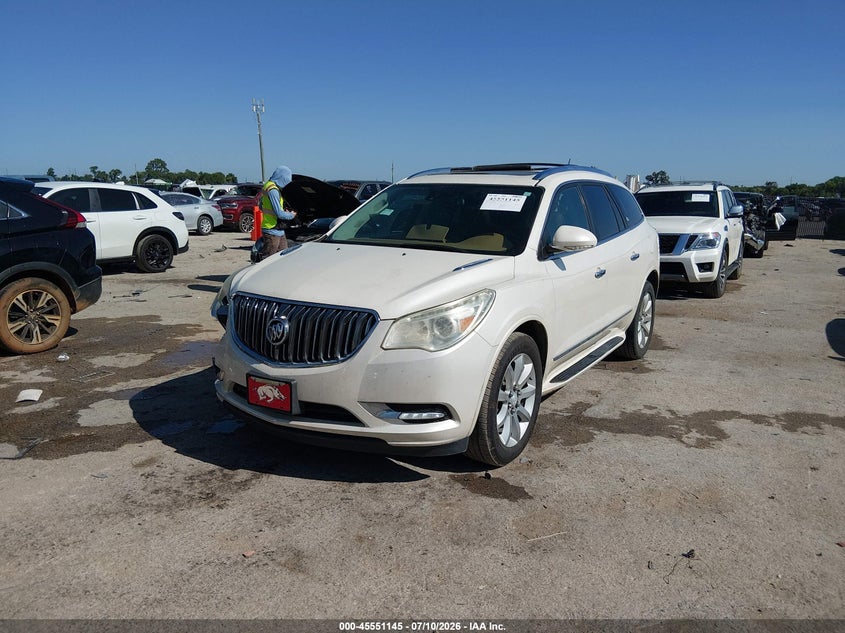 Vin: 5gakrckd8fj321966, lot: 46049456, buick enclave premium 20152