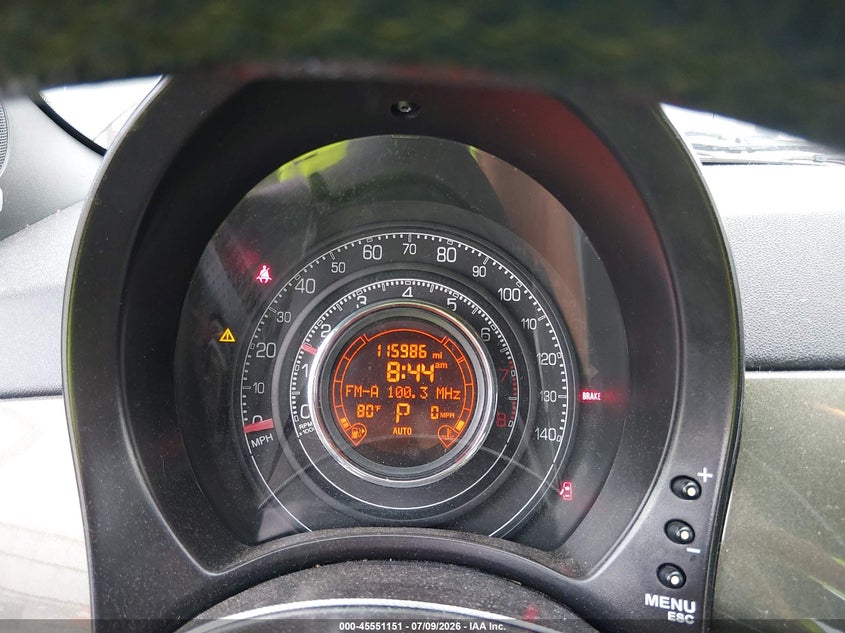 2012 Fiat 500 Sport VIN: 3C3CFFBR1CT303679 Lot: 45551151