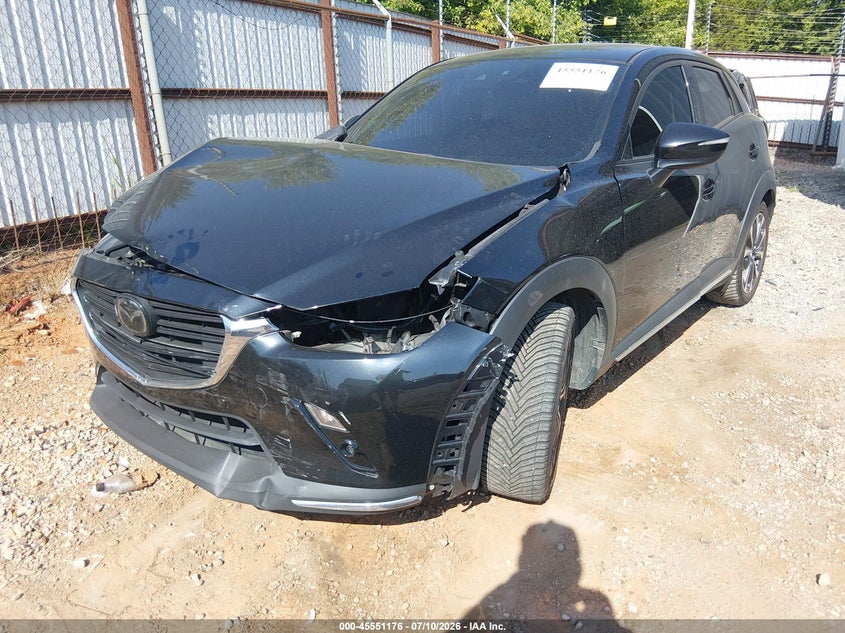 Vin: jm1dkdd7xk1446633, lot: 46049486, mazda cx-3 grand touring 20192