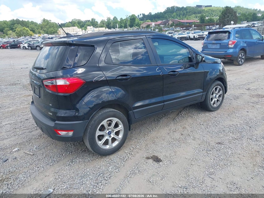 2018 Ford Ecosport Se VIN: MAJ3P1TE9JC159045 Lot: 45551182