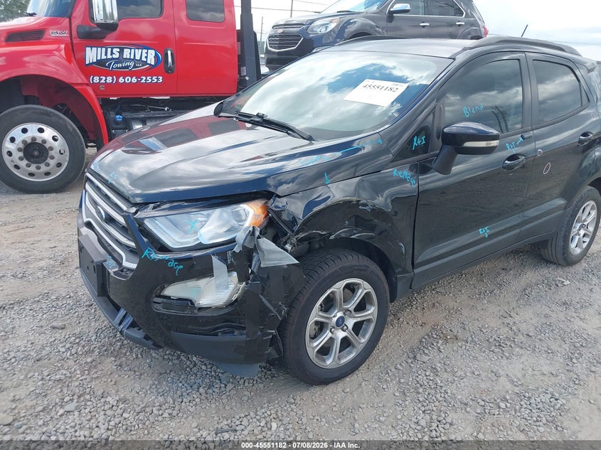 2018 Ford Ecosport Se VIN: MAJ3P1TE9JC159045 Lot: 45551182
