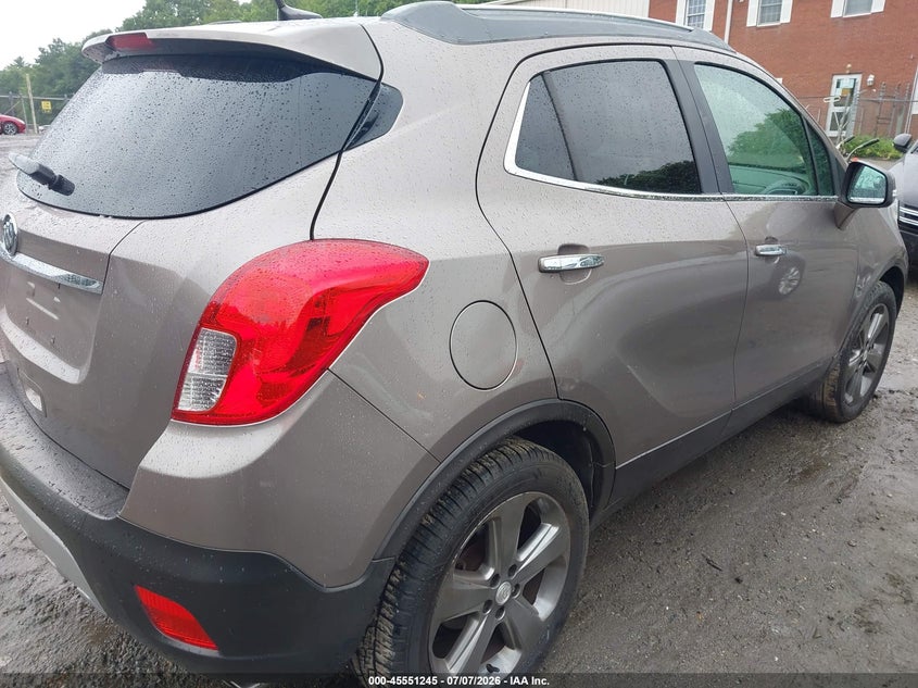 Vin: kl4cjasb4eb757780, lot: 46049556, buick encore 20144