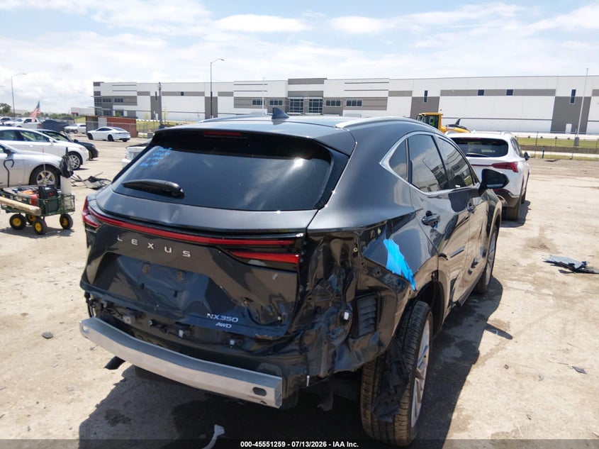 2025 LEXUS NX 350 auction photo 4