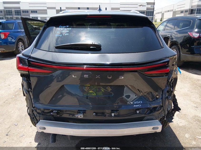 2025 LEXUS NX 350 auction photo 6