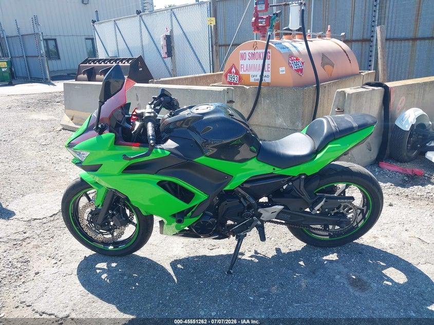 2025 Kawasaki Ex650 P VIN: ML5EXEP17SDAE4921 Lot: 45551262