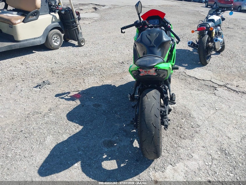 2025 Kawasaki Ex650 P VIN: ML5EXEP17SDAE4921 Lot: 45551262