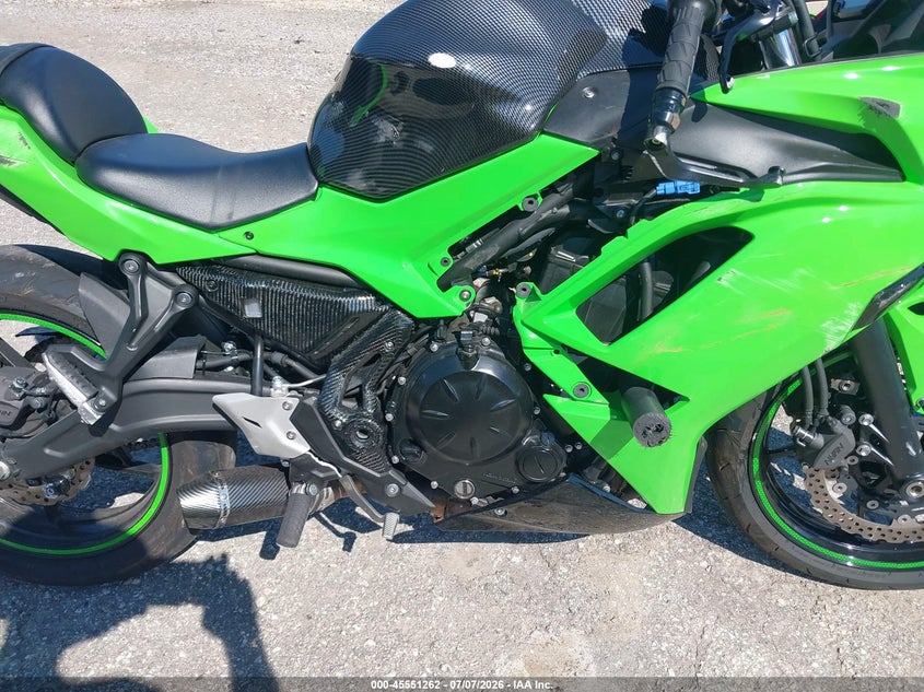 2025 Kawasaki Ex650 P VIN: ML5EXEP17SDAE4921 Lot: 45551262