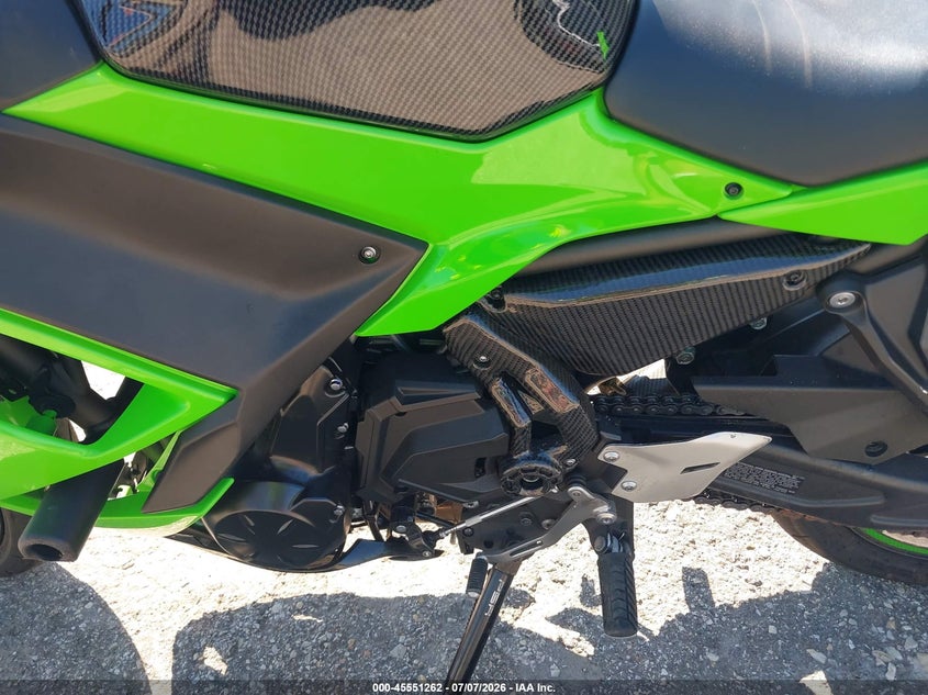 2025 Kawasaki Ex650 P VIN: ML5EXEP17SDAE4921 Lot: 45551262