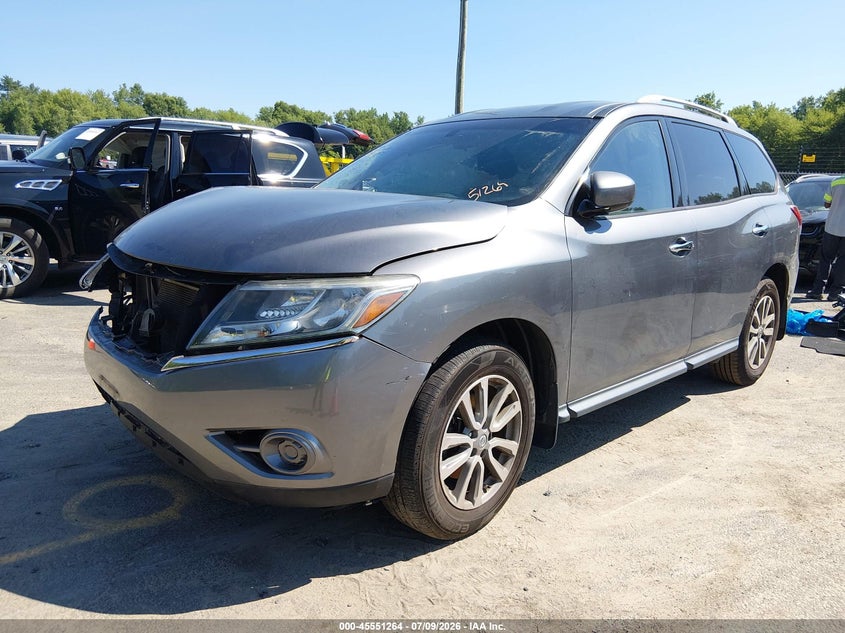 Vin: 5n1ar2mm2gc632389, lot: 46049575, nissan pathfinder s 20162
