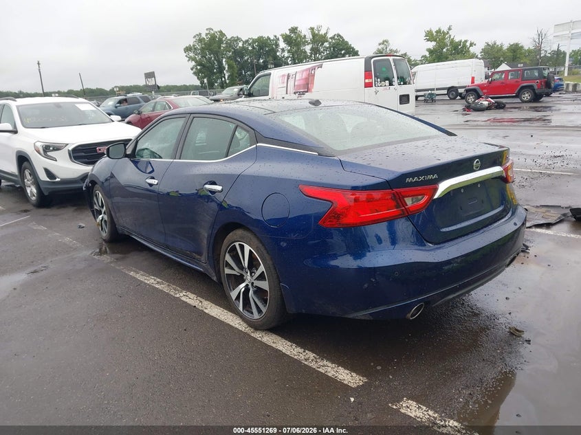 2017 NISSAN MAXIMA auction photo 3