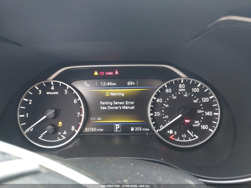2017 NISSAN MAXIMA auction photo 7