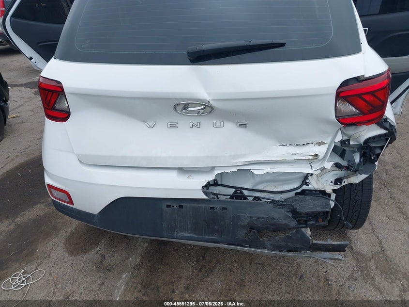 2023 Hyundai Venue Sel VIN: KMHRC8A30PU251119 Lot: 45551296