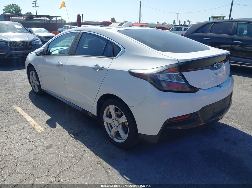 Vin: 1g1rc6s52hu213121, lot: 46049611, chevrolet volt lt 20173