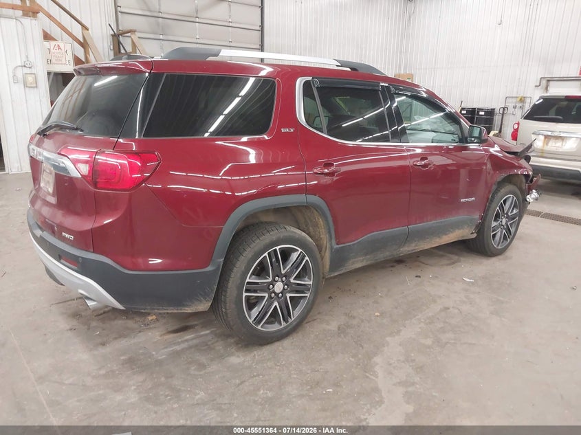 Vin: 1gkknuls9hz293911, lot: 46049675, gmc acadia slt-1 20174