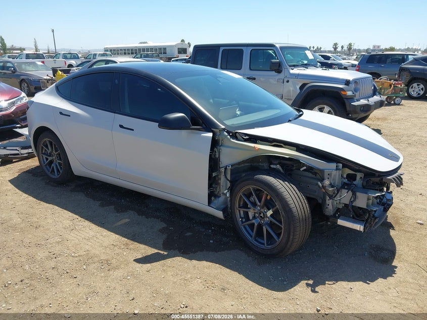 2023 Tesla Model 3, aukciono nuotrauka 1