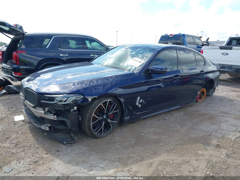 Vin: wba13bk06ncj46507, lot: 46049699, bmw m550 i xdrive 20222