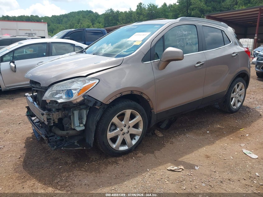 Vin: kl4cjcsb2db194643, lot: 46049700, buick encore leather 20132