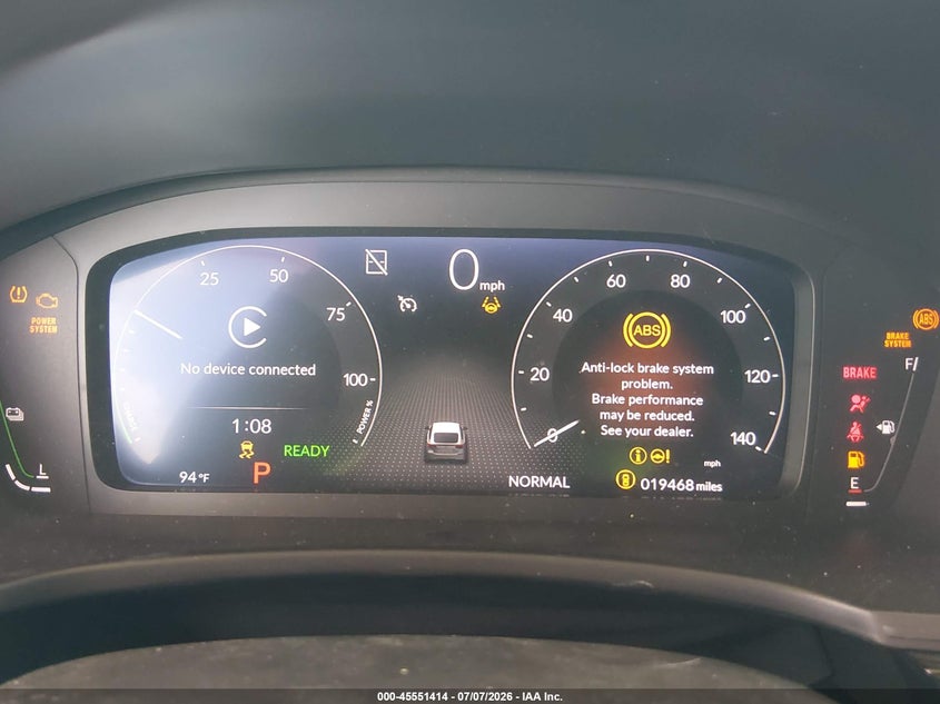 2025 HONDA CIVIC HYBRID auction photo 7