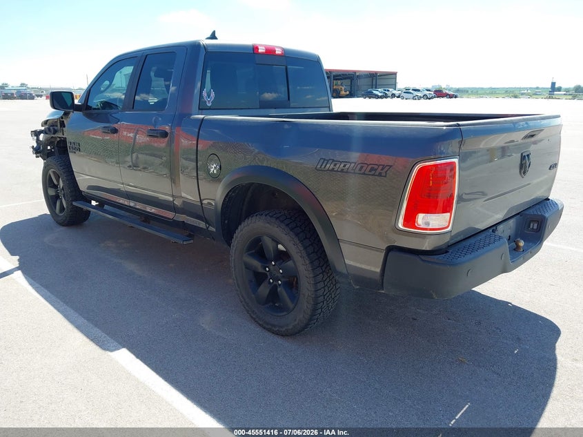 Vin: 1c6rr7gg6ls118935, lot: 46049727, ram 1500 classic warlock  4x4 6'4 box 20203